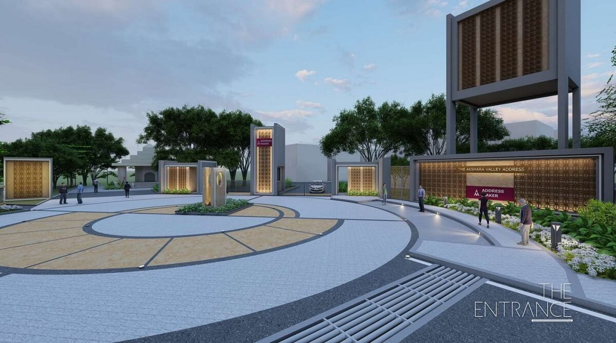 The Akshara Valley Address Location Map